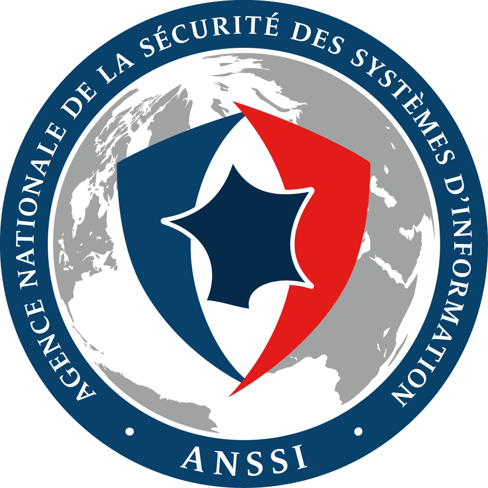 Imagen del logotipo de certificación ANSSI CSPN para Rainbow